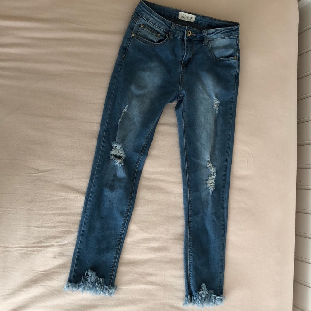 ripped jeans
